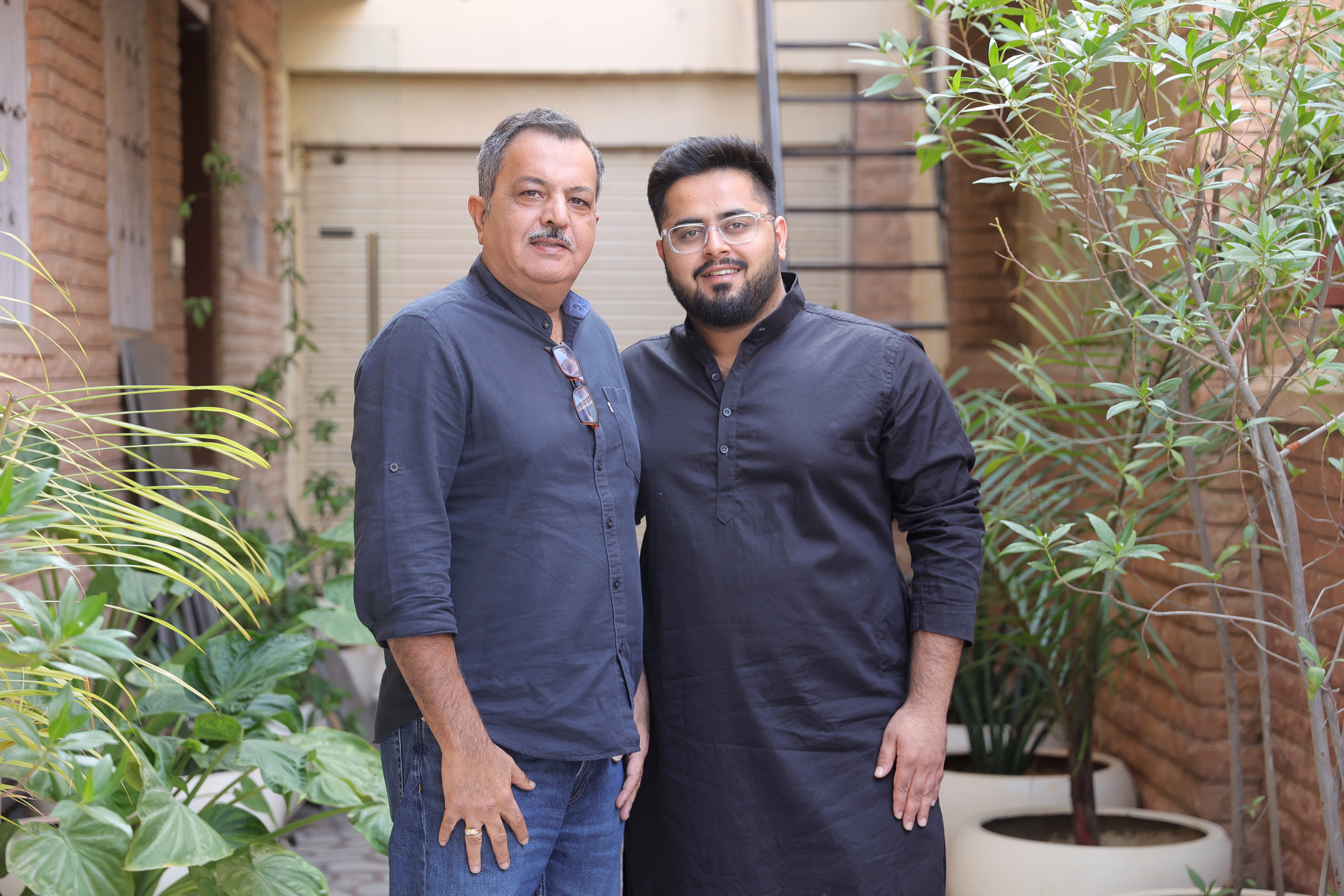 Vikram Ahuja and Vansh Ahuja, founders of HomeGuru