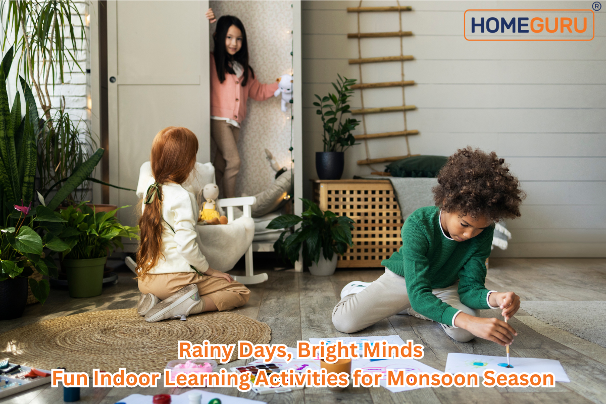 Rainy Days, Bright Minds — Fun Indoor Learning Activities for Monsoon Season