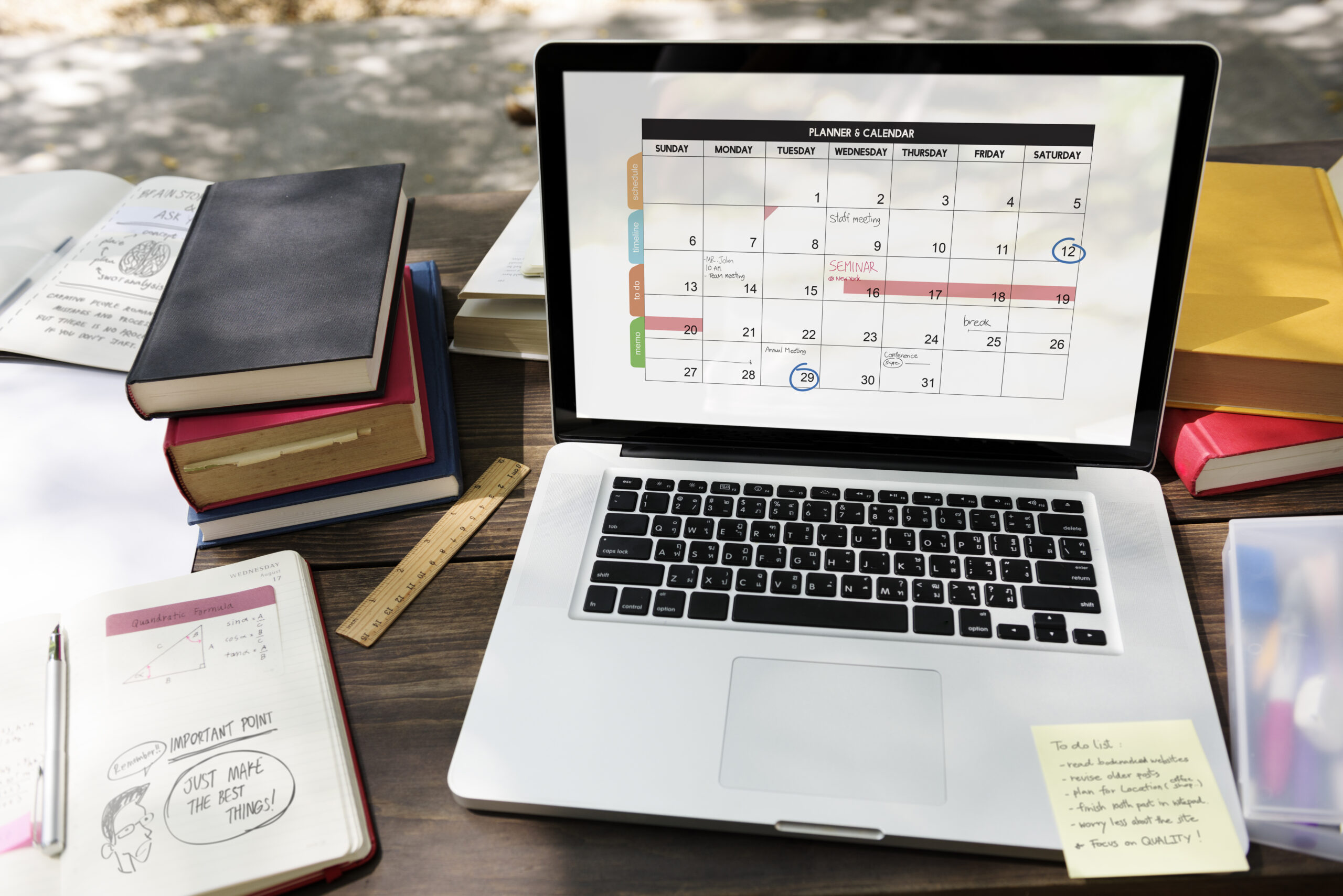 Calendar Planner Agenda Schedule Concept Calendar Planner Agenda Schedule Concept