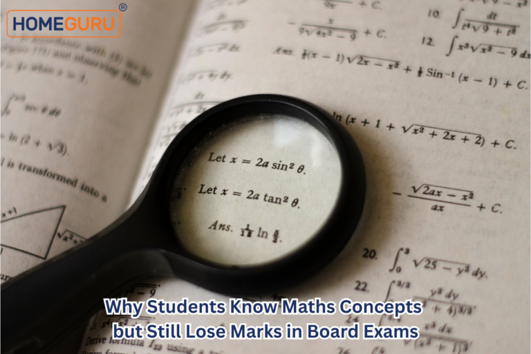 Why Students Know Maths Concepts but Still Lose Marks in Board Exams
